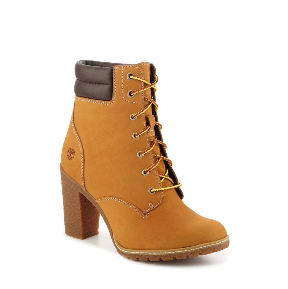 Timberland heel boots size 8.5